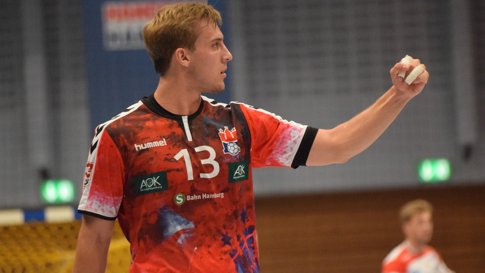 Niklas Weller bejubelt einen erfolgreichen Angriff